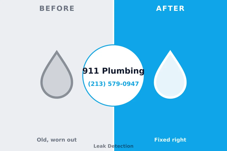 Before and after: plumbing repair Portales, NM